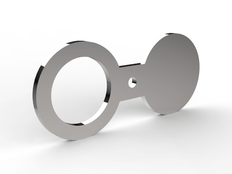Spectacle Flanges fabricated in Singapore