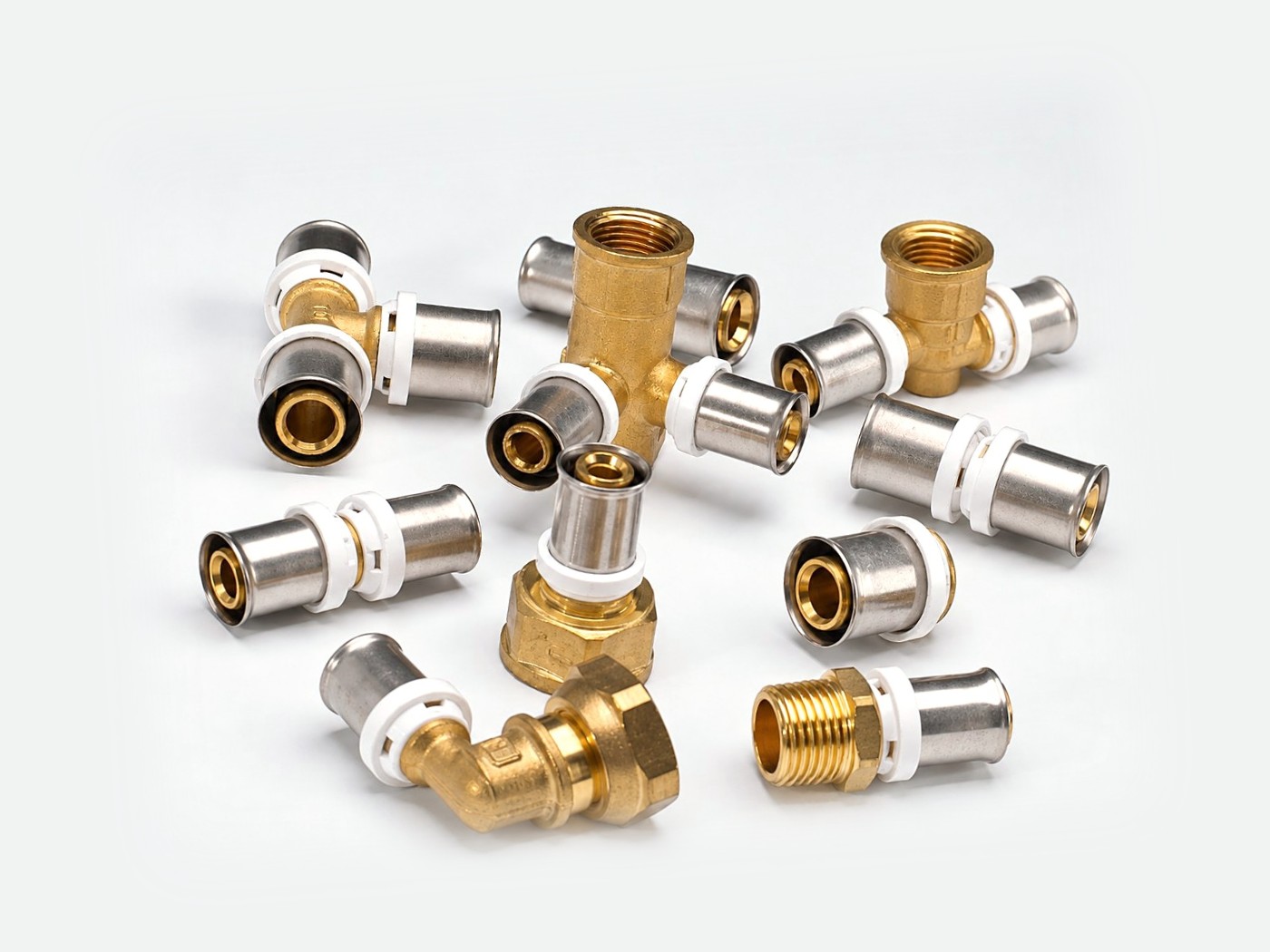 RIIFO F18 MultiProfile Press Fittings