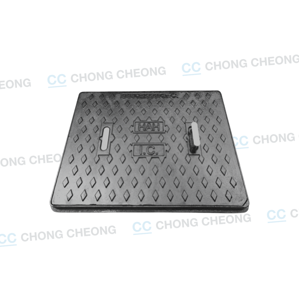 DUCTILE IRON LIGHT DUTY INSPECTION CHAMBER COVER & FRAME (GRADE A15)