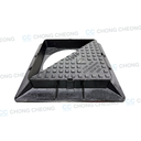 DUCTILE IRON HEAVY DUTY DOUBLE TRIANGULAR MANHOLE COVER & FRAME (PUB/NW LABEL) (GRADE D400)