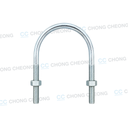 GALVANIZED IRON U-BOLT C/W NUTS