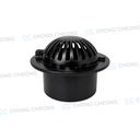 DUCTILE IRON FUSION BONDED BLACK EPOXY COATED DOME GRATING