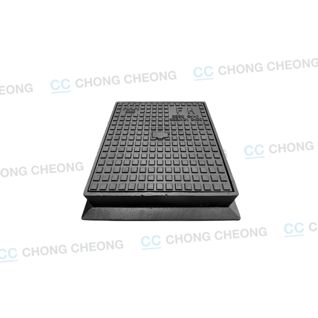 [HDVBSF-310350FH] DUCTILE IRON HEAVY DUTY DOUBLE SURFACE/VALVE BOX (GRADE D400)