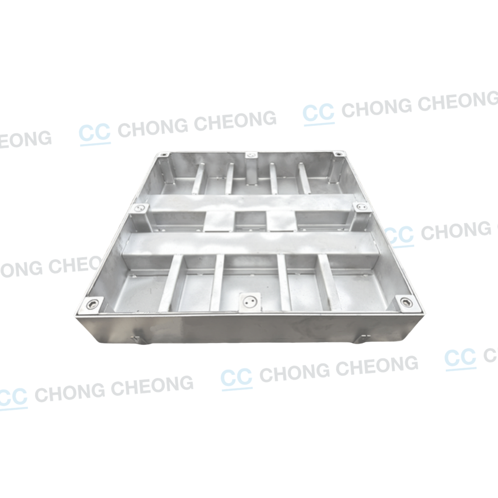 [MCHDSSRW-304, MCHDSSRW-316] STAINLESS STEEL HEAVY DUTY AIRTIGHT & WATERTIGHT RECESSED COVER & FRAME (SS304 & SS316 AVAIL) (GRADE D400)