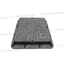DUCTILE IRON HEAVY DUTY DOUBLE TRIANGULAR MANHOLE COVER & FRAME (GRADE F900)