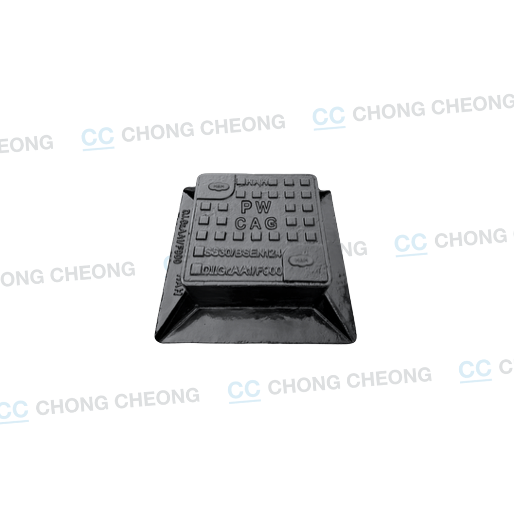 [HDVBSQF900-200-PW] DUCTILE IRON HEAVY DUTY SURFACE/VALVE BOX (PW CAG) (GRADE F900)