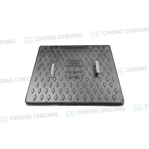 DUCTILE IRON LIGHT DUTY INSPECTION CHAMBER COVER & FRAME (GRADE A15)