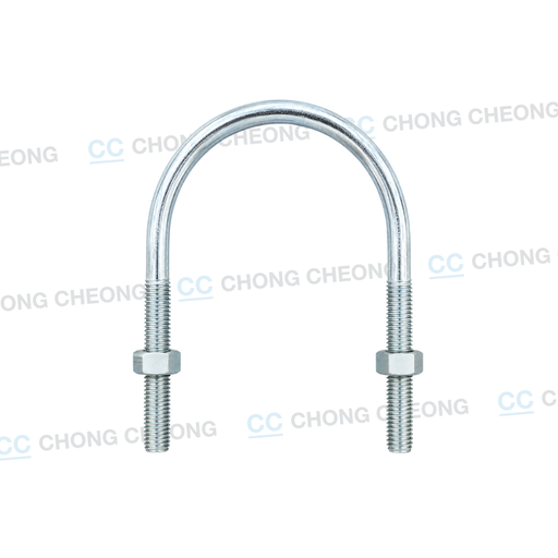 GALVANIZED IRON U-BOLT C/W NUTS