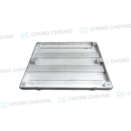 STAINLESS STEEL LIGHT DUTY AIRTIGHT & WATERTIGHT RECESSED COVER & FRAME (SS304 & SS316 AVAIL) (GRADE A15)