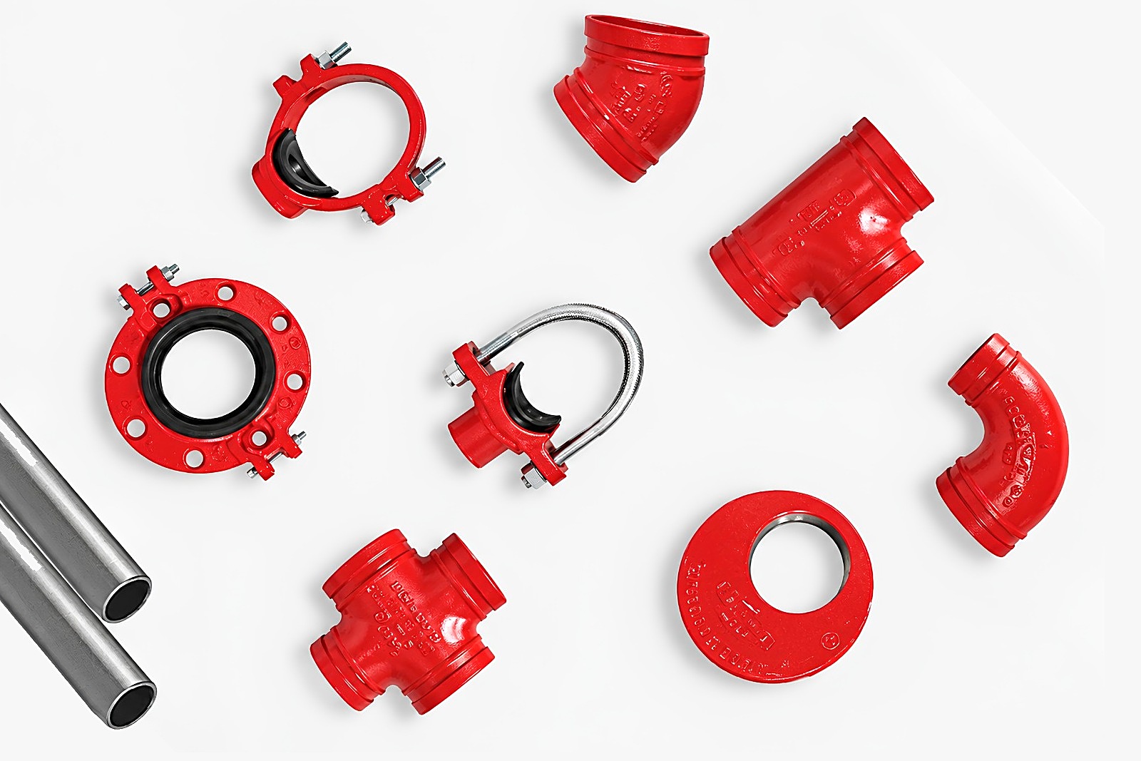 Welded (ERW) Steel Pipes & Grooved Fittings